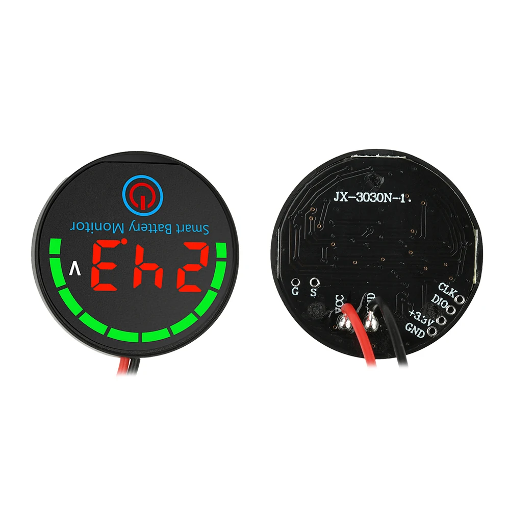 LED Battery Indicator Voltage Meter Power Charge Indicator Acid/Lithium Battery Charge Indicator Module Electrician Tool