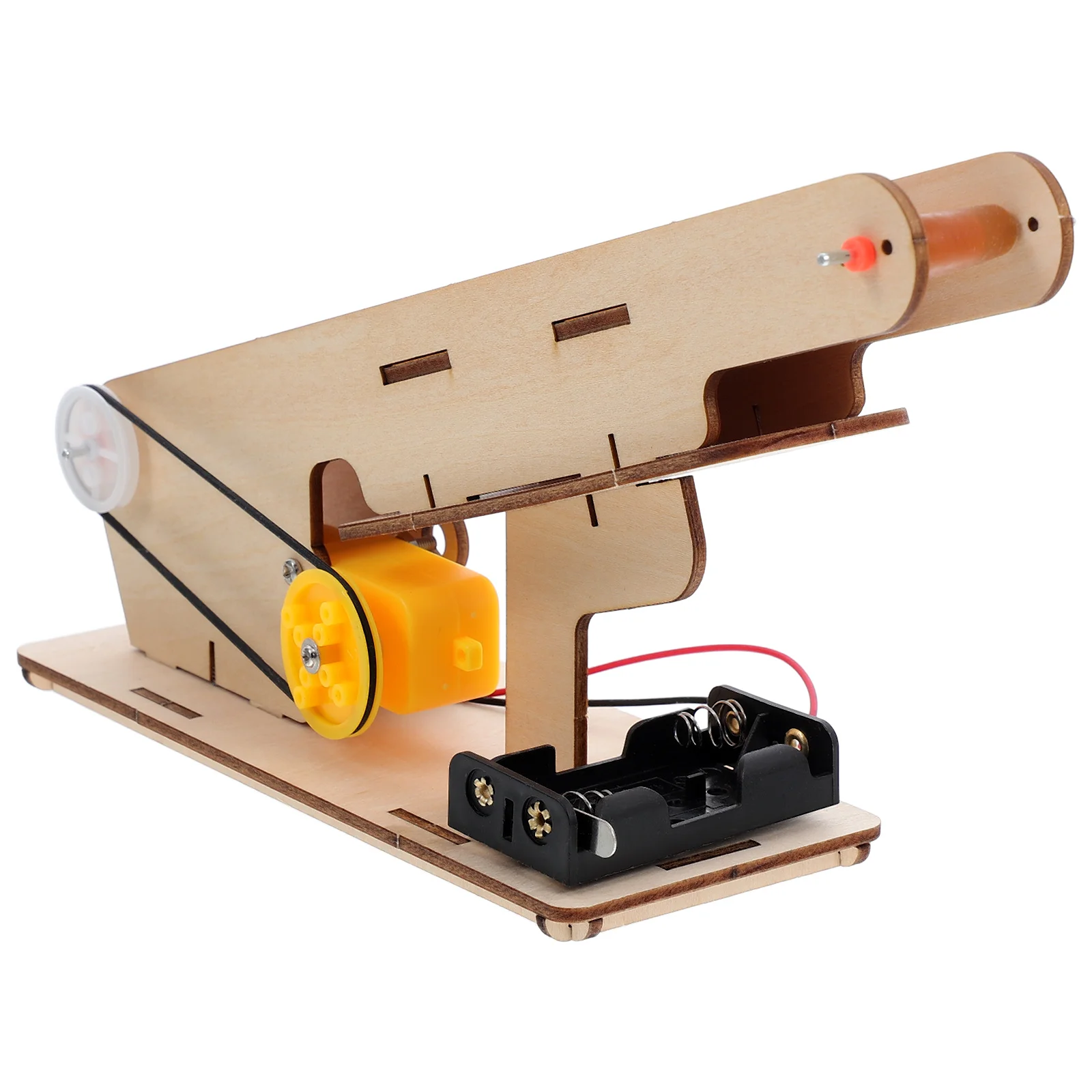 مجموعة علوم حزام الناقل الكهربائي مواد ذاتية الصنع لمشاريع تجربة جذع الأطفال تعزز تعلم كهرباء الفيزياء