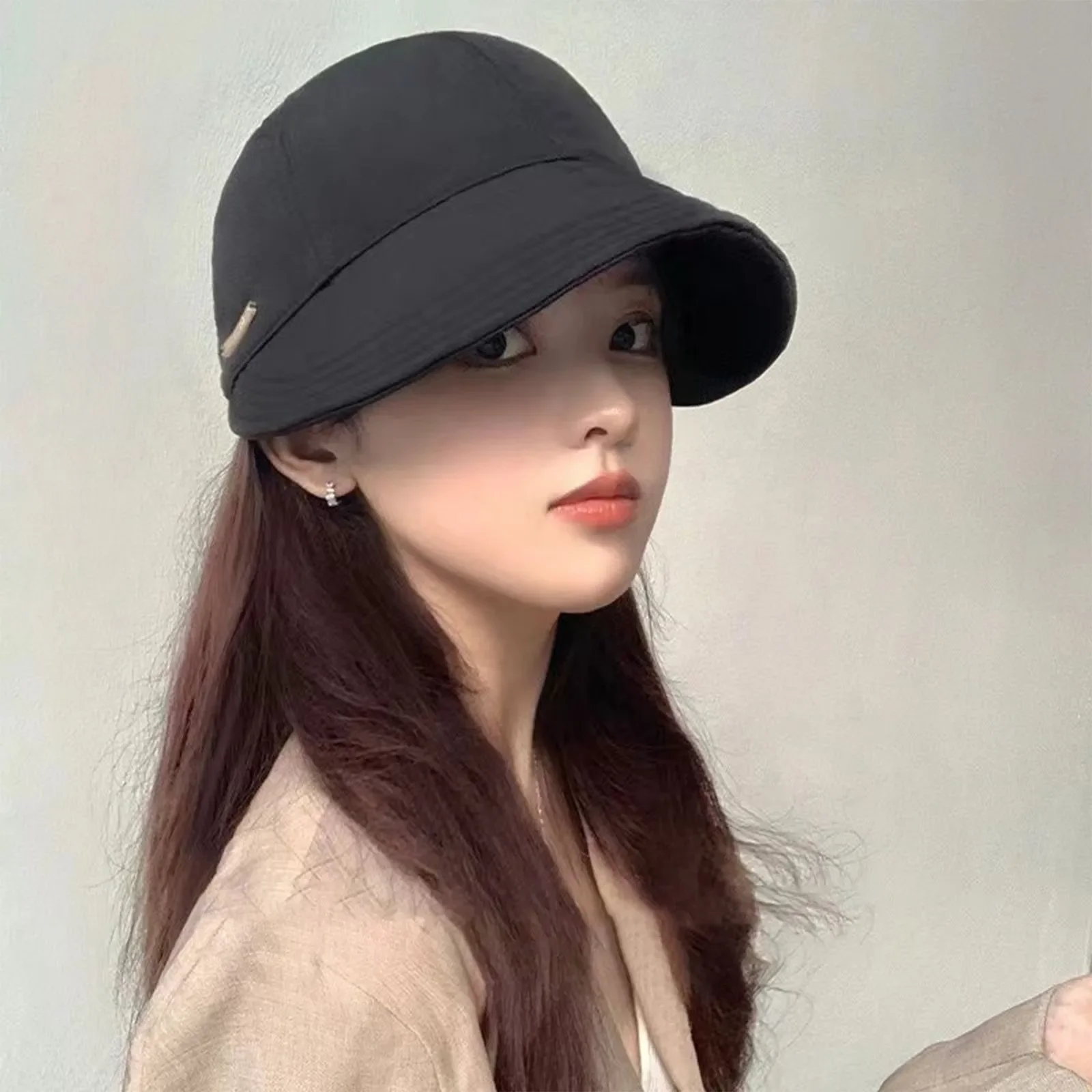 قبعة بيسبول نسائية لجميع المواسم |   قبعة دلو عصرية للمدينة والخارجية |   قبعة شمس قابلة للتعديل وقابلة للتعبئة لأسلوب دائري عام