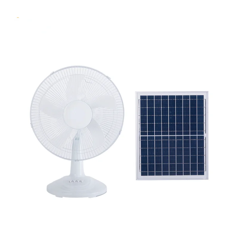 

battery operated 16 Inch rechargeable solar panel fan solar powered outdoor fans solar fan with remote brushless dc motor