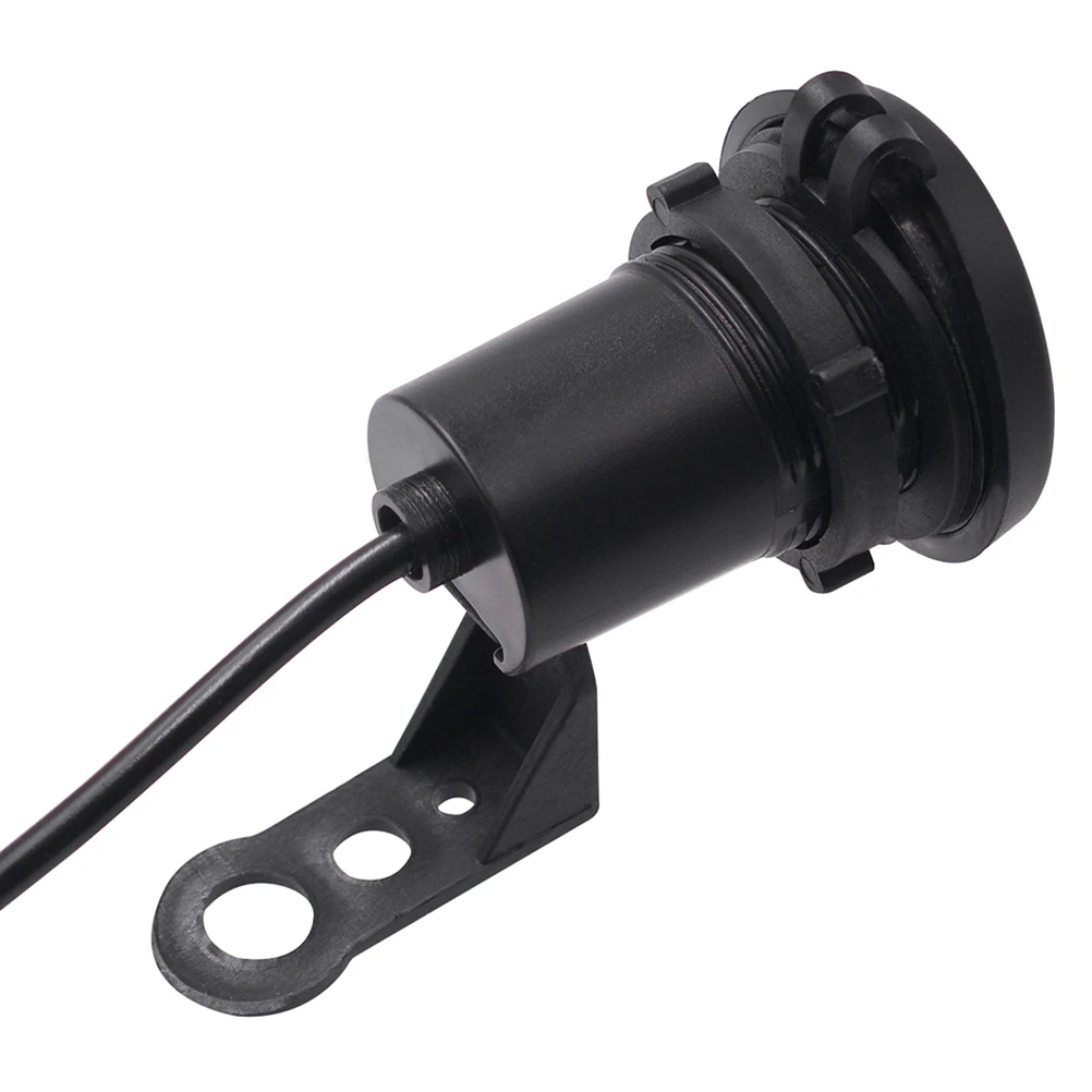 

Motorcycle Mobile Phone Dual USB Black ABS Seal-Cap Waterproof Dustproof Rearview Mirror Motorcycle USB Socket