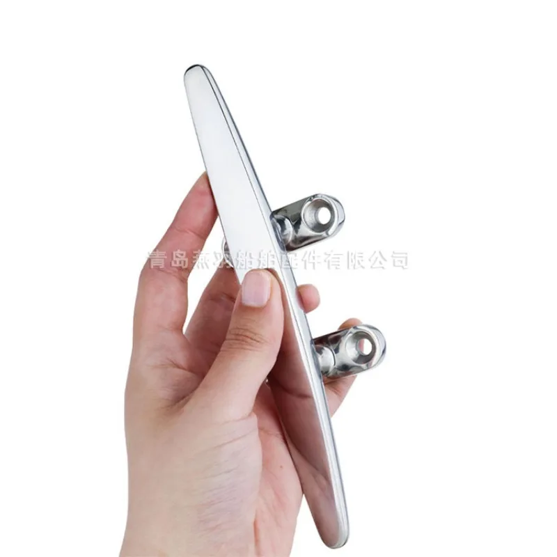 Flat cable bolt, yacht croissant mooring marine hardware accessories, speedboat 316 stainless steel cable pile ship cable bolt