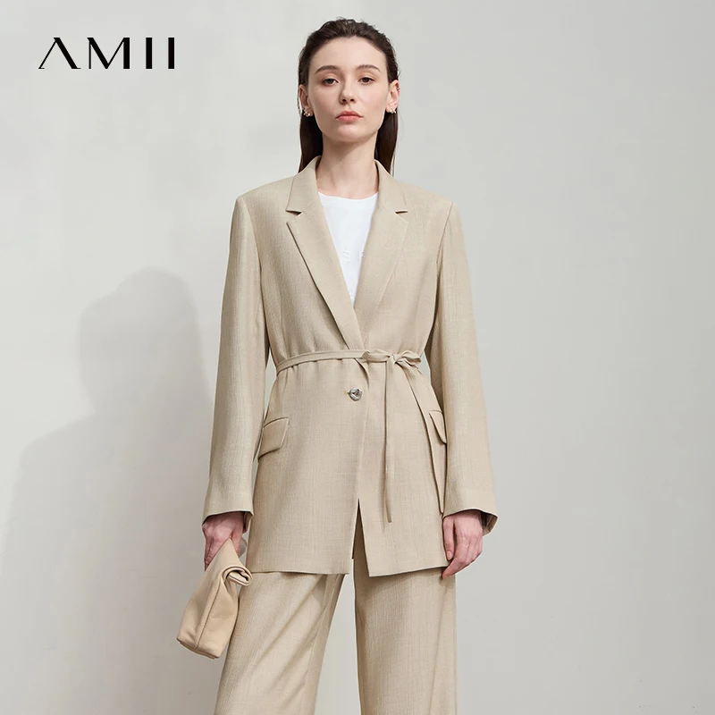 AMII офисные женские однотонные пиджаки
