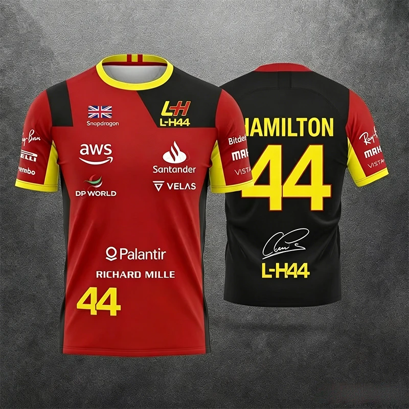 2026 Summer Children's T-shirt Special Edition Leclerc - Suitable for Both Men and Women, Dedicated To Racing Sports Enthusiasts