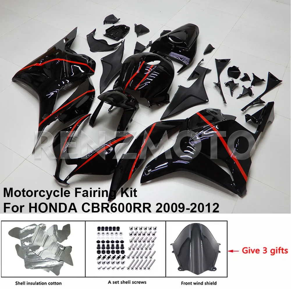 

For HONDA CBR600RR 2009-2012 Fairing H0609-105a Motorcycle Kit Body Kits Decorative Plastic Guards Accessories Shells