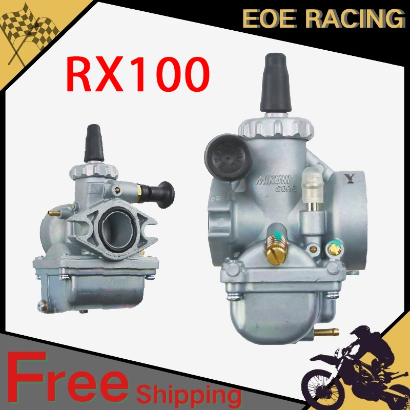 Carburador de motocicleta de 28mm para Yamaha RX100 RS100 VM24 RS RX 100 RX-KING