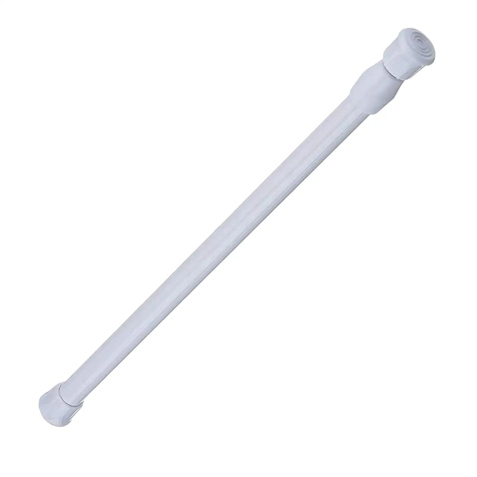 Short Telescoping Curtain Tension Rods Extendable Spring Rod Closet Organizer for Kitchen Bathroom Doors