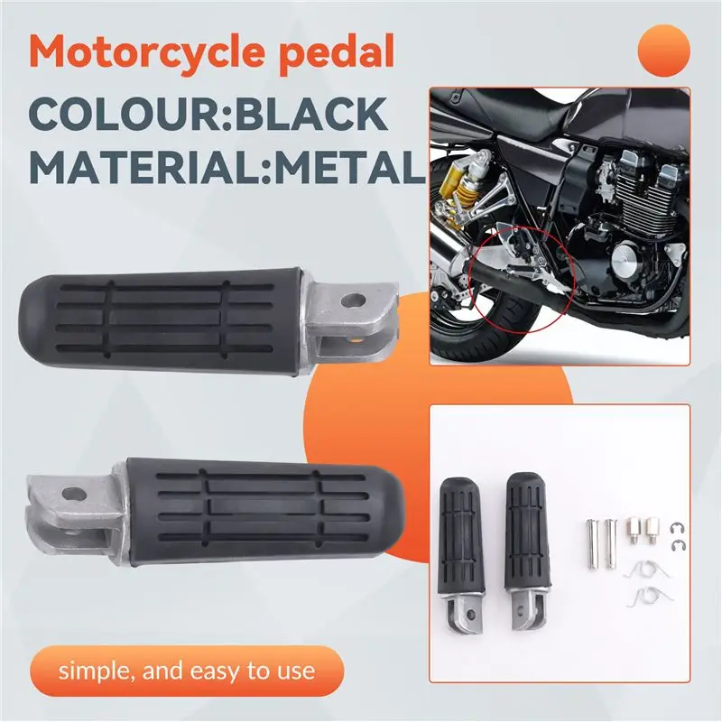Eco-Friendly Motorcycle Front Footrest Foot Pegs Pedals For Fjr 1300 Fz1 Fz400 Fz6r Xjr400 Yzf 1000 R1 Yzfr1 Xjr1200 Xjr1
