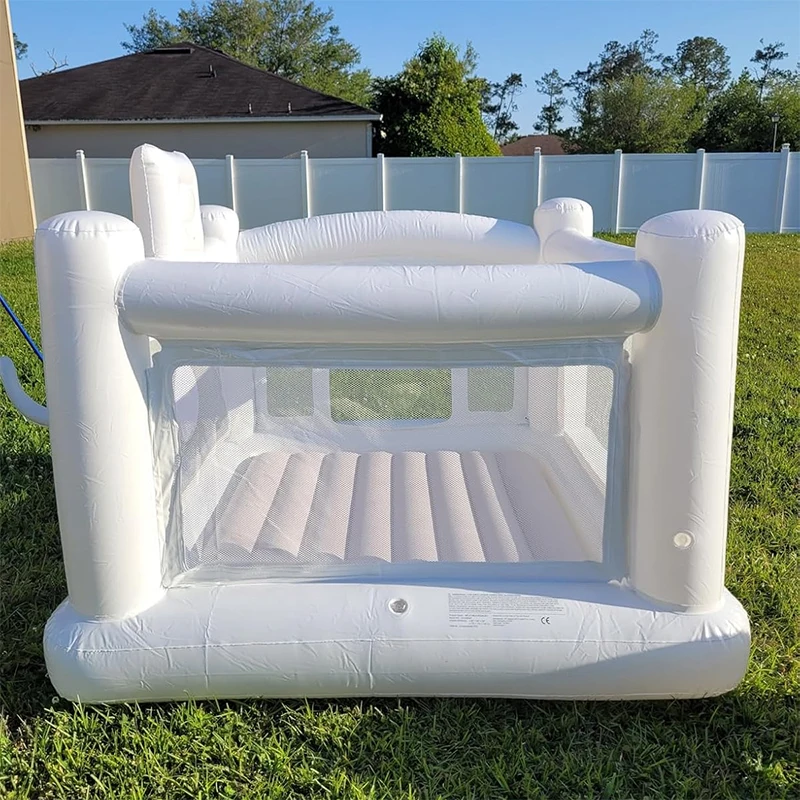 Maison gonflable de rebond en PVC de 1.7M, Trampoline de saut pour enfants en bas âge, événements de fête, avec décoration d'anniversaire de basket-ball