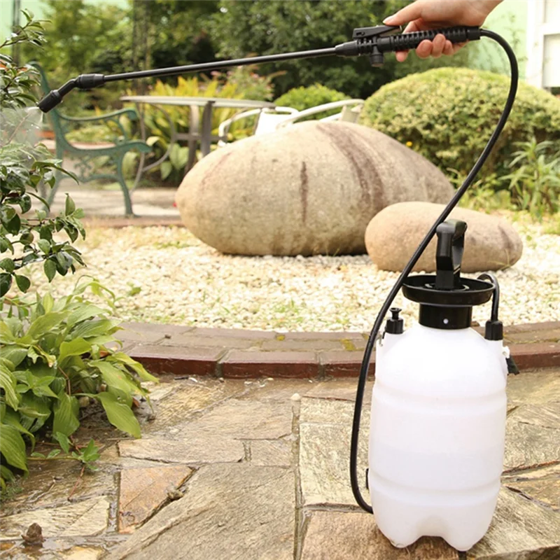 【Flash Sale】4L Bottle Pressure Agricultural Water Pump, Manual Pneumatic Sprayer For Horticulture Agricultural Water Sprayer