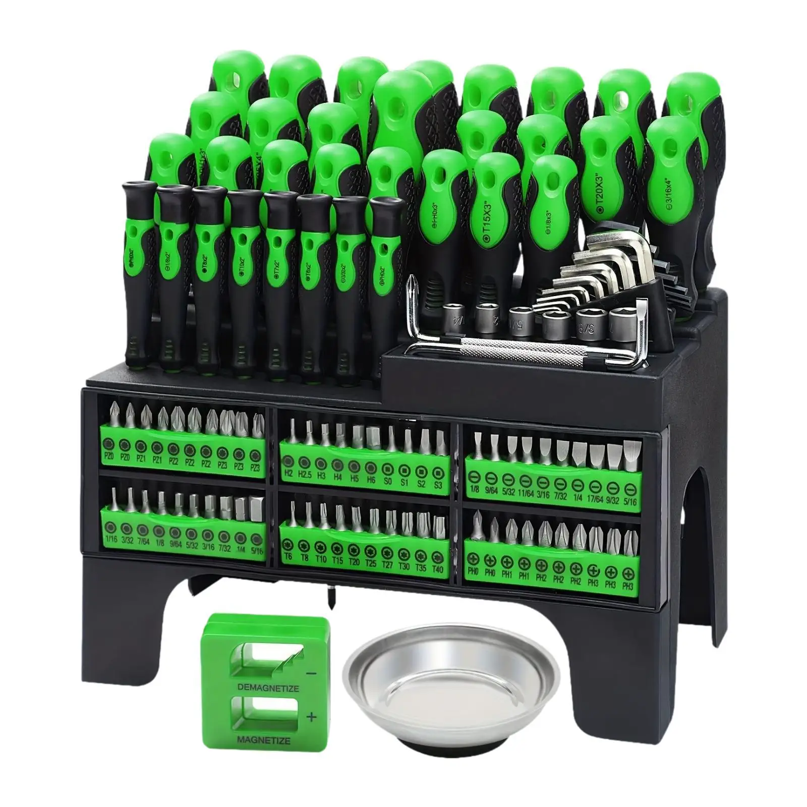 118 Pieces Magnetic Screwdriver Set for Electronics Products Maintenance