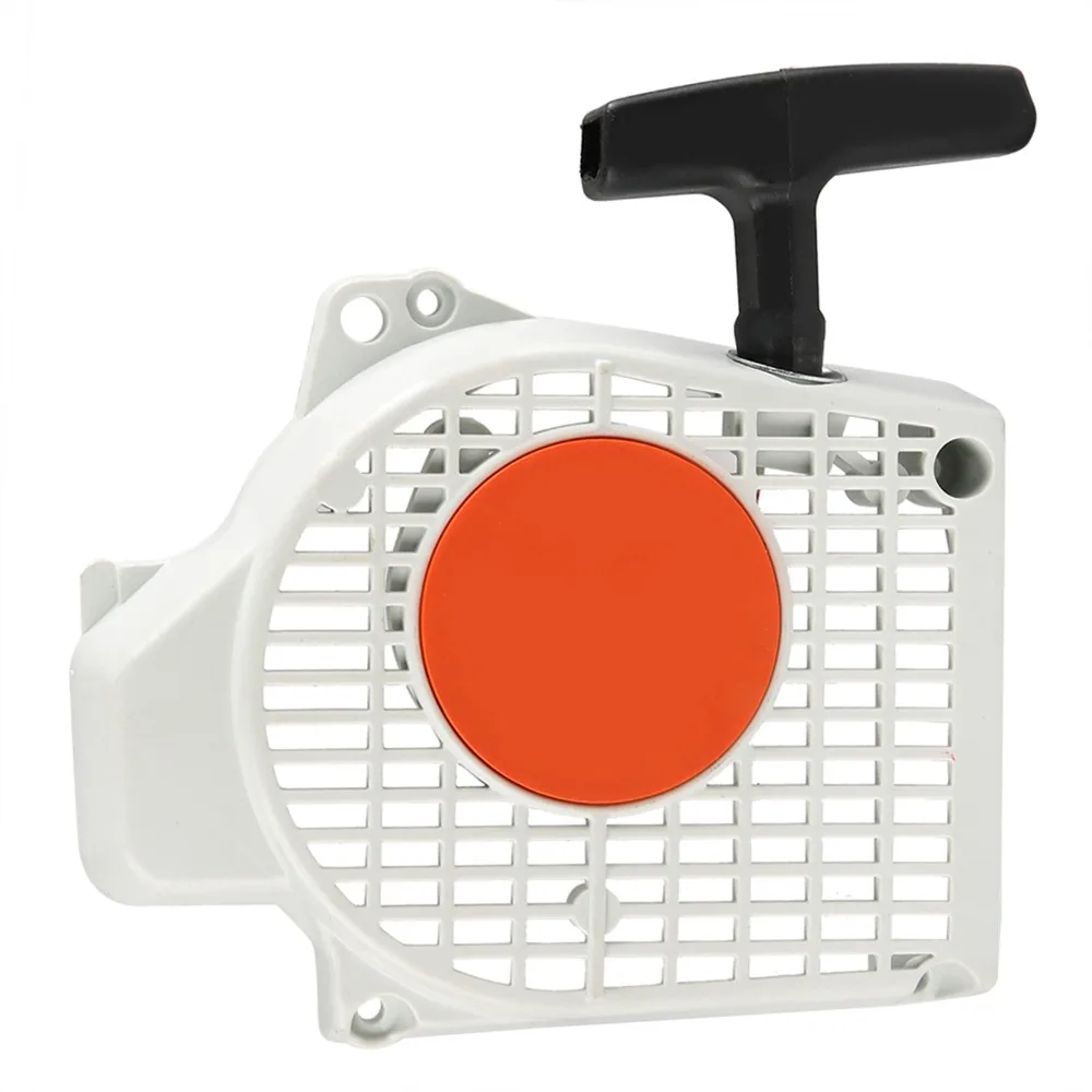 Plastic Recoil Starter Assembly Compact White Chainsaw Starter Parts Easy to Install for Stihl MS200T 020T MS200