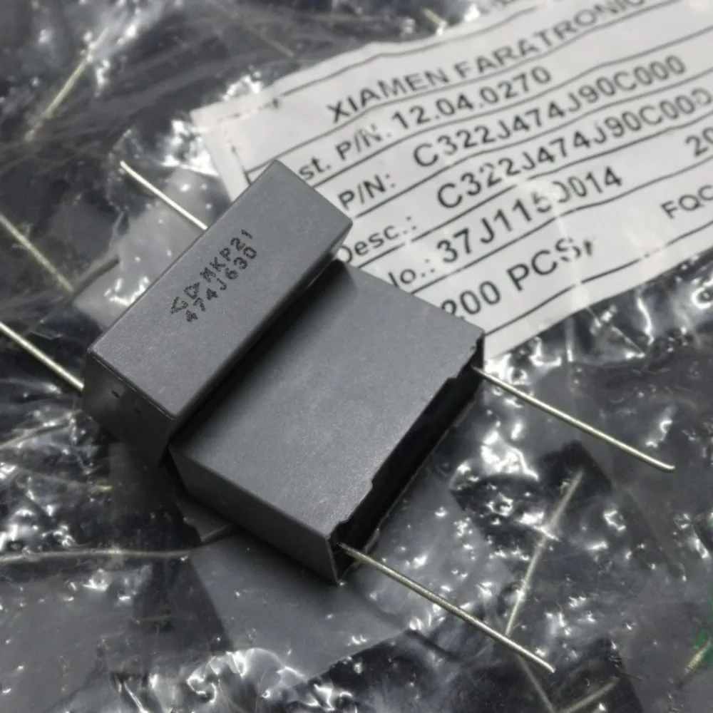 5pcs/lot Fara MKP21 0.47uf 630v 470nf u47 474 Brand New 22mm Film Capacitor C322J474J90C