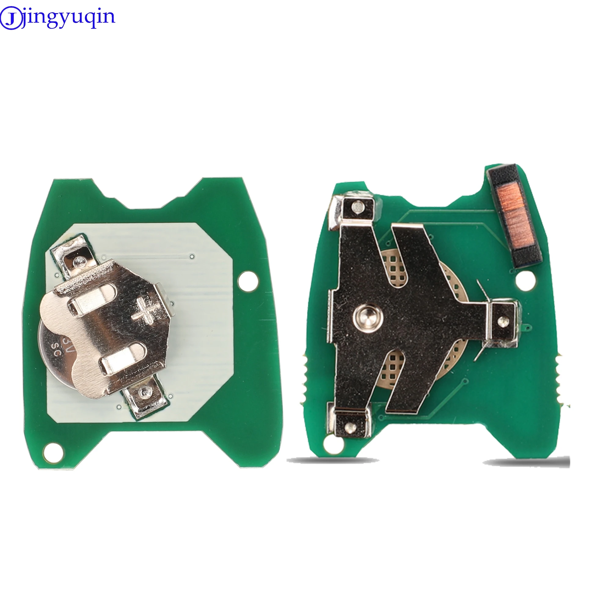 jingyuqin 2 Buttons Remote Key Fob Controller For PEUGEOT 107 206 For Toyota Aygo For Citroen C1 C3 433MHZ With ID46/ID70 Chip