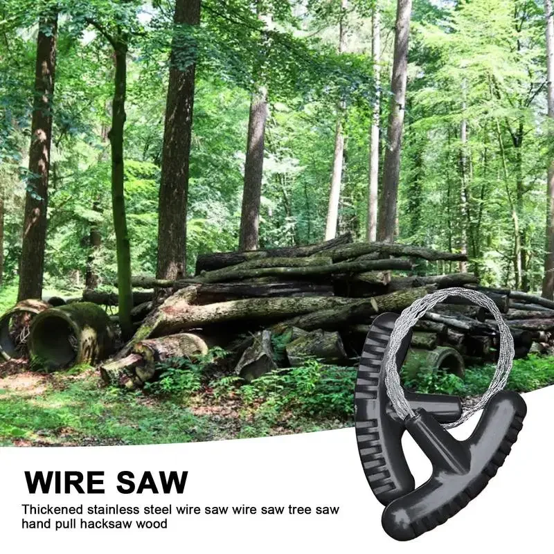 في الهواء الطلق دليل اليد أسلاك الفولاذ المنشار سلسلة اليد قاطع المنشار المحمولة السفر التخييم معدات الطوارئ مجموعات أسلاك الفولاذ أدوات البقاء على قيد الحياة
