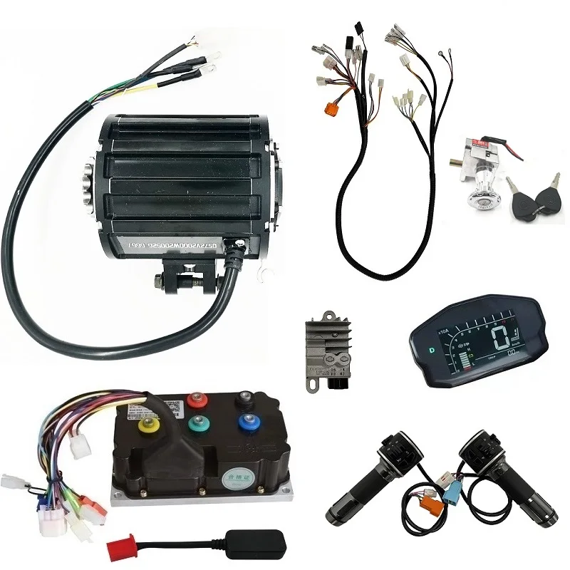 

MOTOR 2000W BLDC Mid-drive Motor Kit With Sine wave Controller ND72330/72360