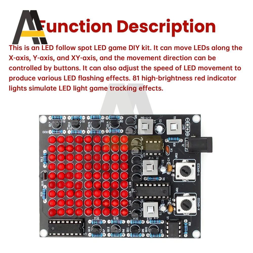 電子はんだ付けキット DIY生産キット 初心者向け実習入門はんだ付け練習 回路基板指導