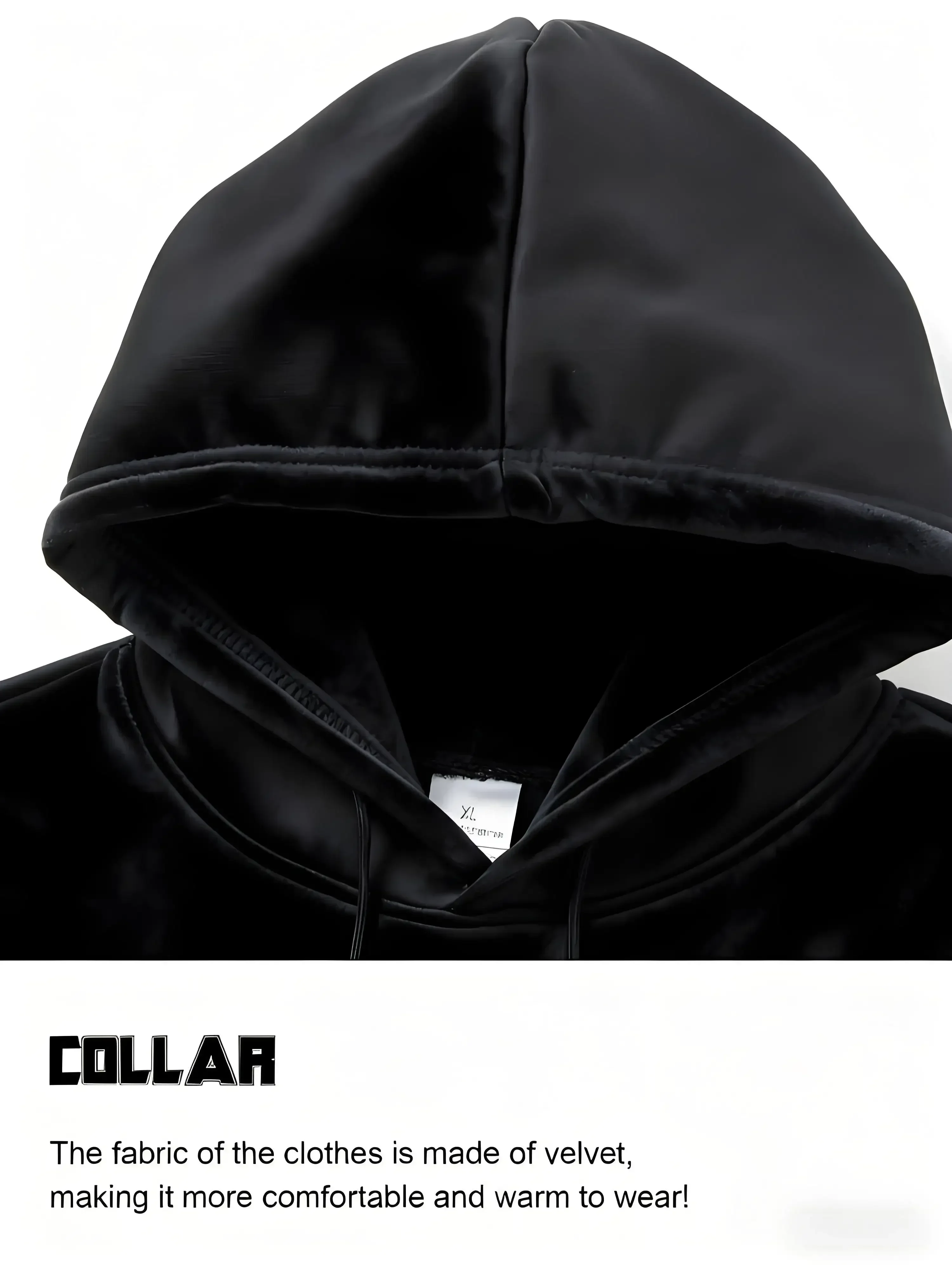 Men's Hoodie Spanish Rap Singer BENY JR Album Retro Hip Hop Fashion Warm Cotton Loose Casual Jacket 2025 Autumn/Winter New