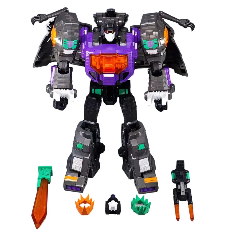 Killing-Spiegel KO MP08 MP-08 G1 Transformation Shattered Glass Leader Class Grimlock Dinosaurier Roboter Mobile Doll Collection Spielzeug