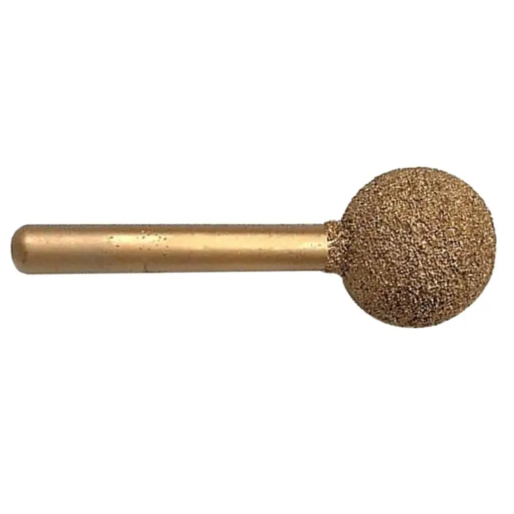 Diamond Mounted Point Ball Burr Grinding Head Alloy Round Shape Tool for Hand Electric Drill