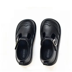 Genuine Leather Boys Leather Shoes Autumn Spring Cow Leather Children's School Shoes Party Baby Girls' Casual Shoes