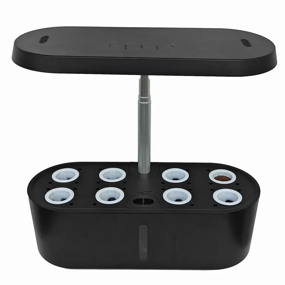 Smart LED Hydroponic Grow Box, Auto Control Pump & Light, Grows 8 Veggies