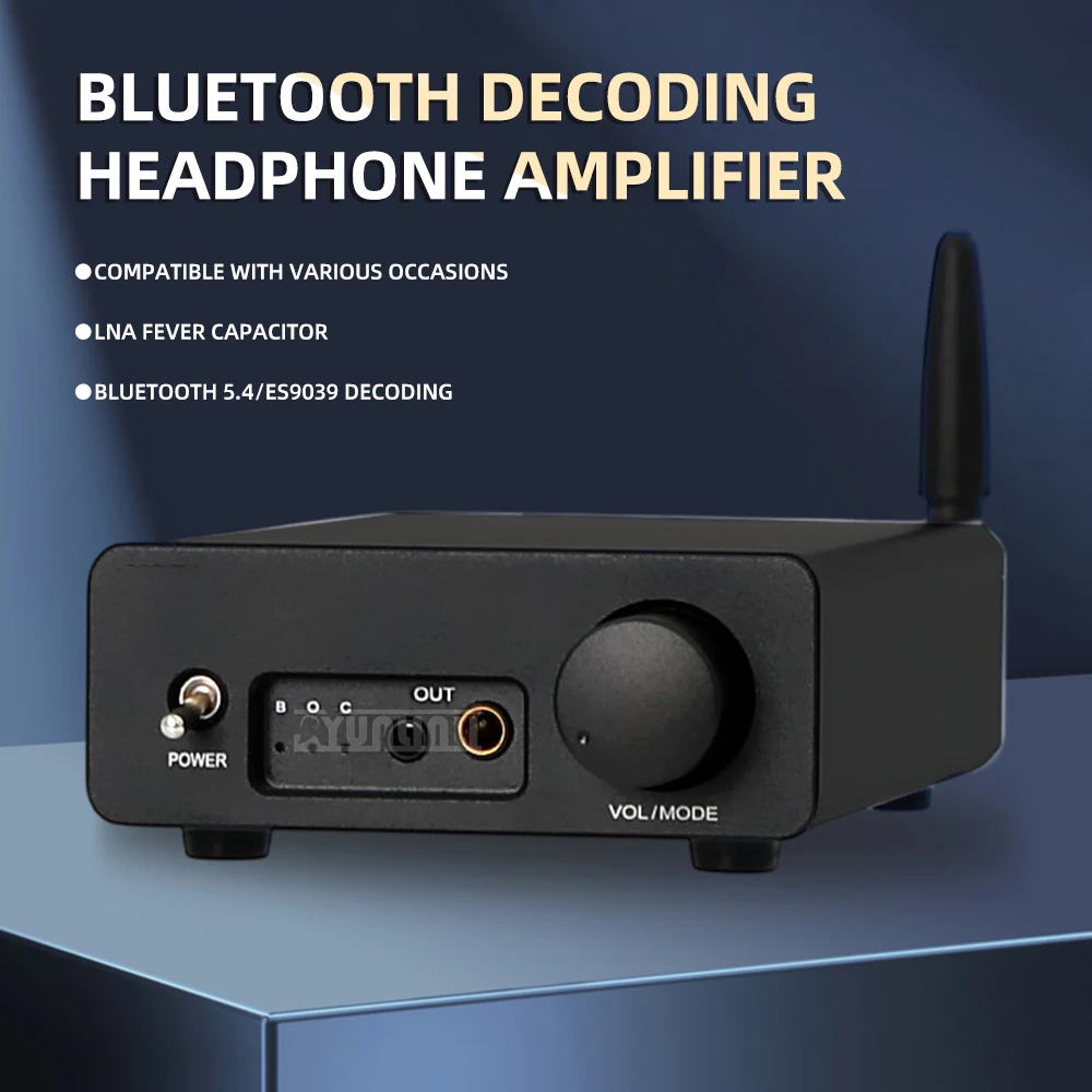 Bluetooth : Audiophile-Grade Hi-Fi Bluetooth USB DAC and Headphone Amplifier Combo
