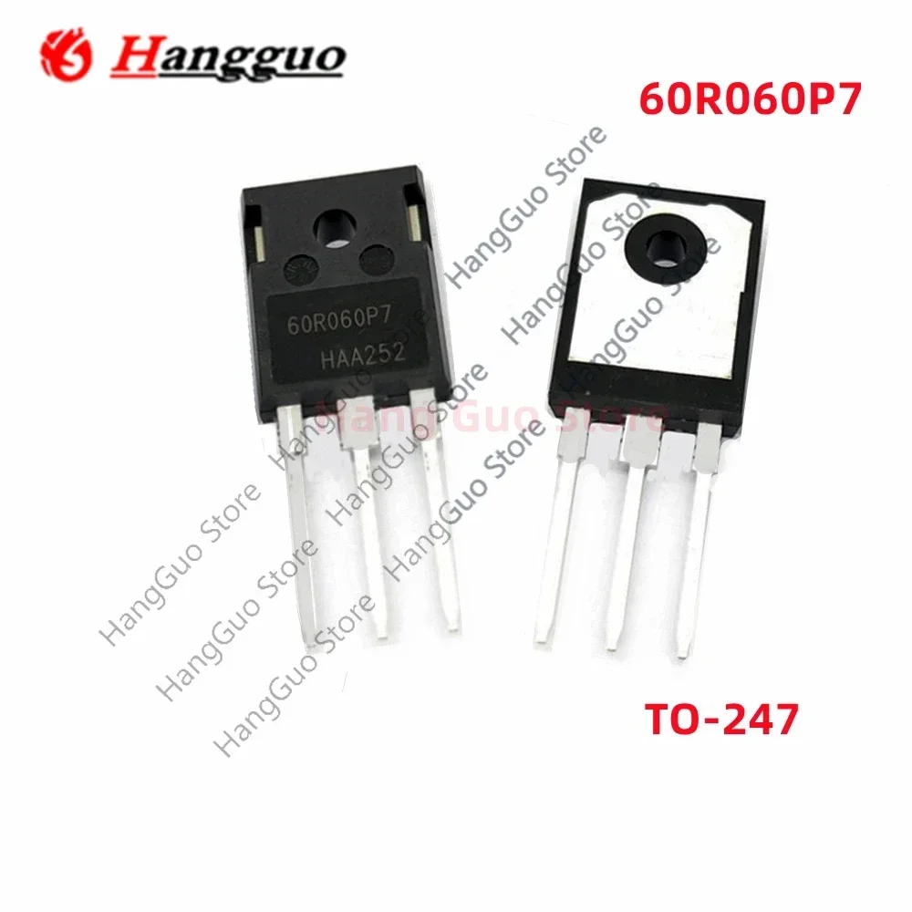 5pcs/Lot Original 60R060P7 Field effect MOS tube 48A 600V High power N-channel transistor 60R060P7 TO-247