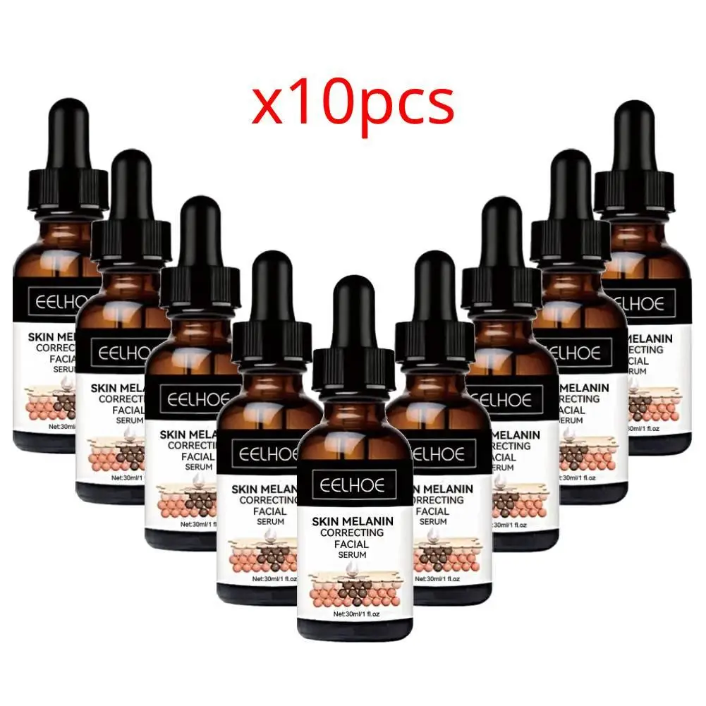 

10pcs Skin Correcting Facial Serum Dark Spot Corrector Daily Face Serum Hyaluronic Acid Vitamin C Serum For Face