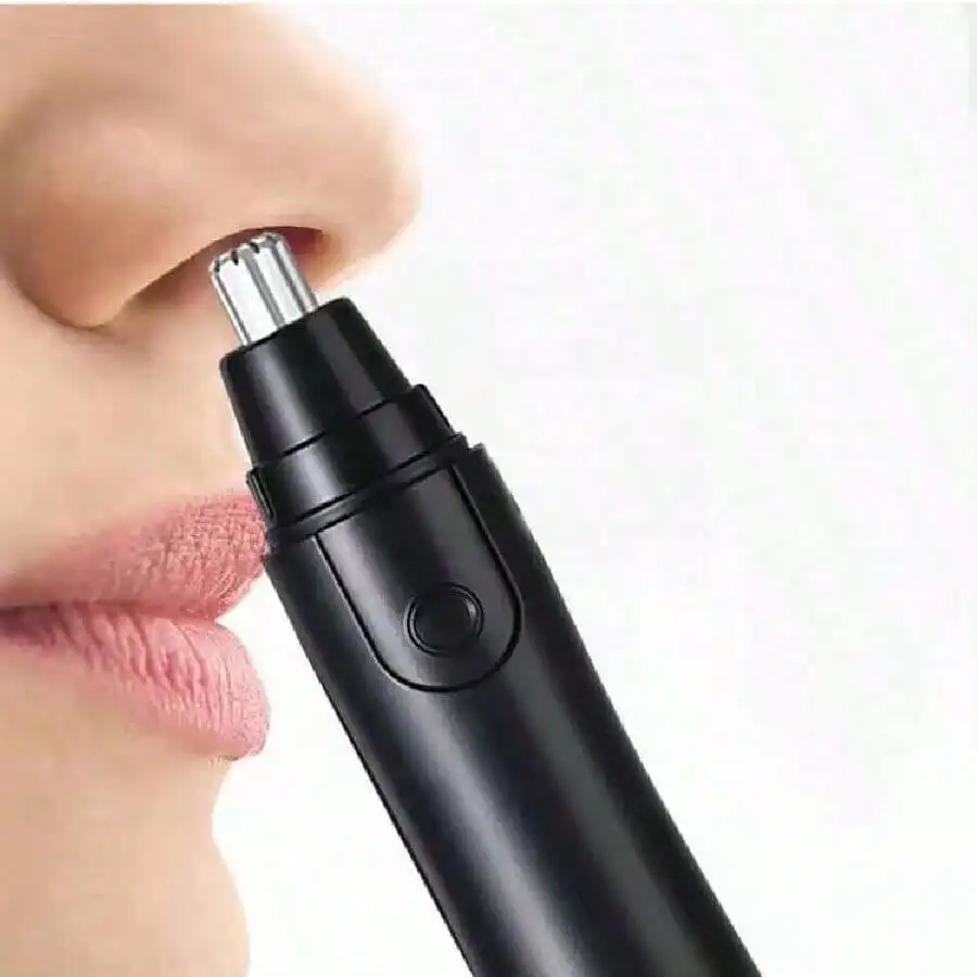 Elektrischer Nasenhaartrimmer Unisex Rasierer Haarschneider Nackenhaarschneider Herren-Rasierwerkzeug Tragbarer Reinigungs-Trimmer