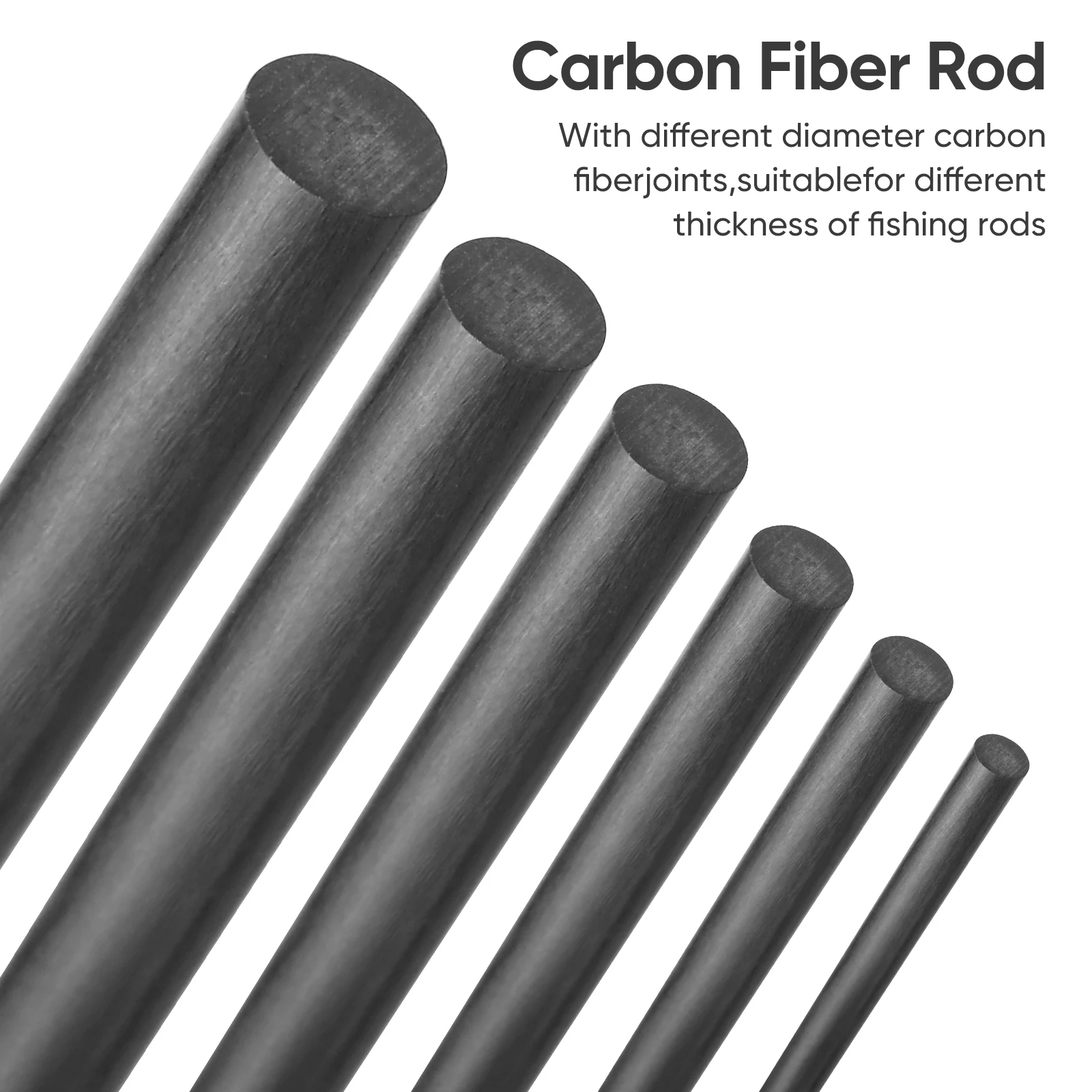 6Pcs Fish Pole Fish…