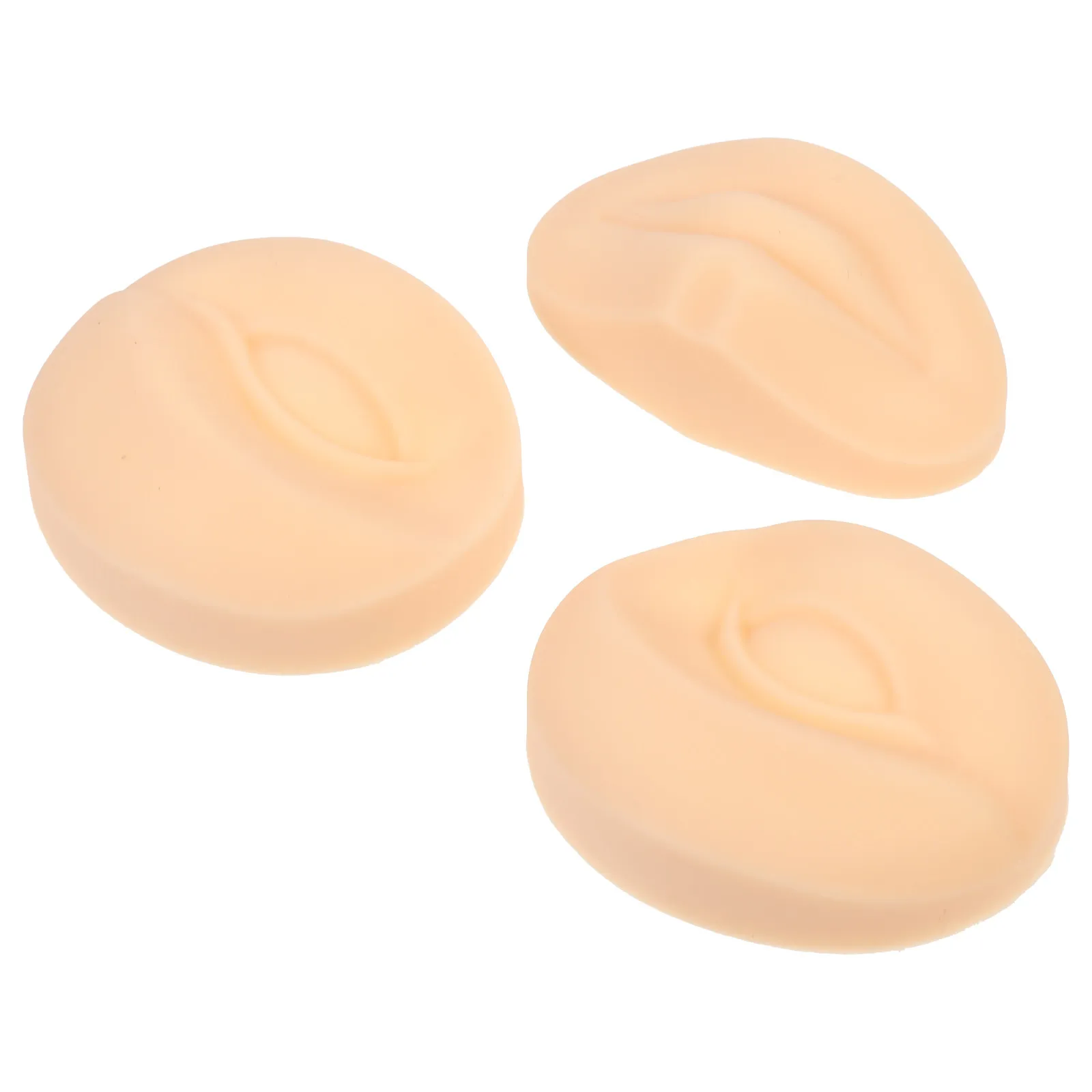 1Set Premium Silicone Practice Skin Sheet for Tattooing Microblading Eyebrow Embroidery Realistic Human Skin Feel Blank Tattoo