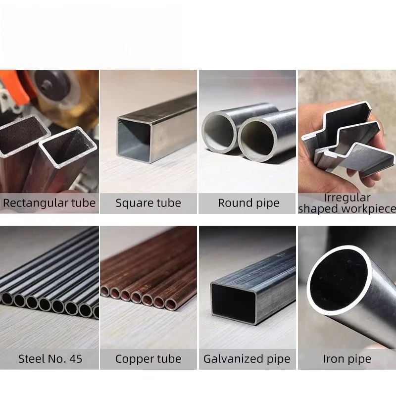 

High-precision PVC plastic seamless pipe cutting machine, industrial pipeline manufacturing, semi-automatic motor gear pump core