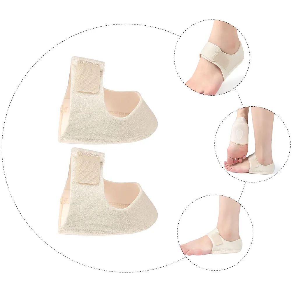 

1Pair Heel Shock Absorbing Non-Slip Wear-Resistant Durable Foot Outdoor Heel Sleeves Walking