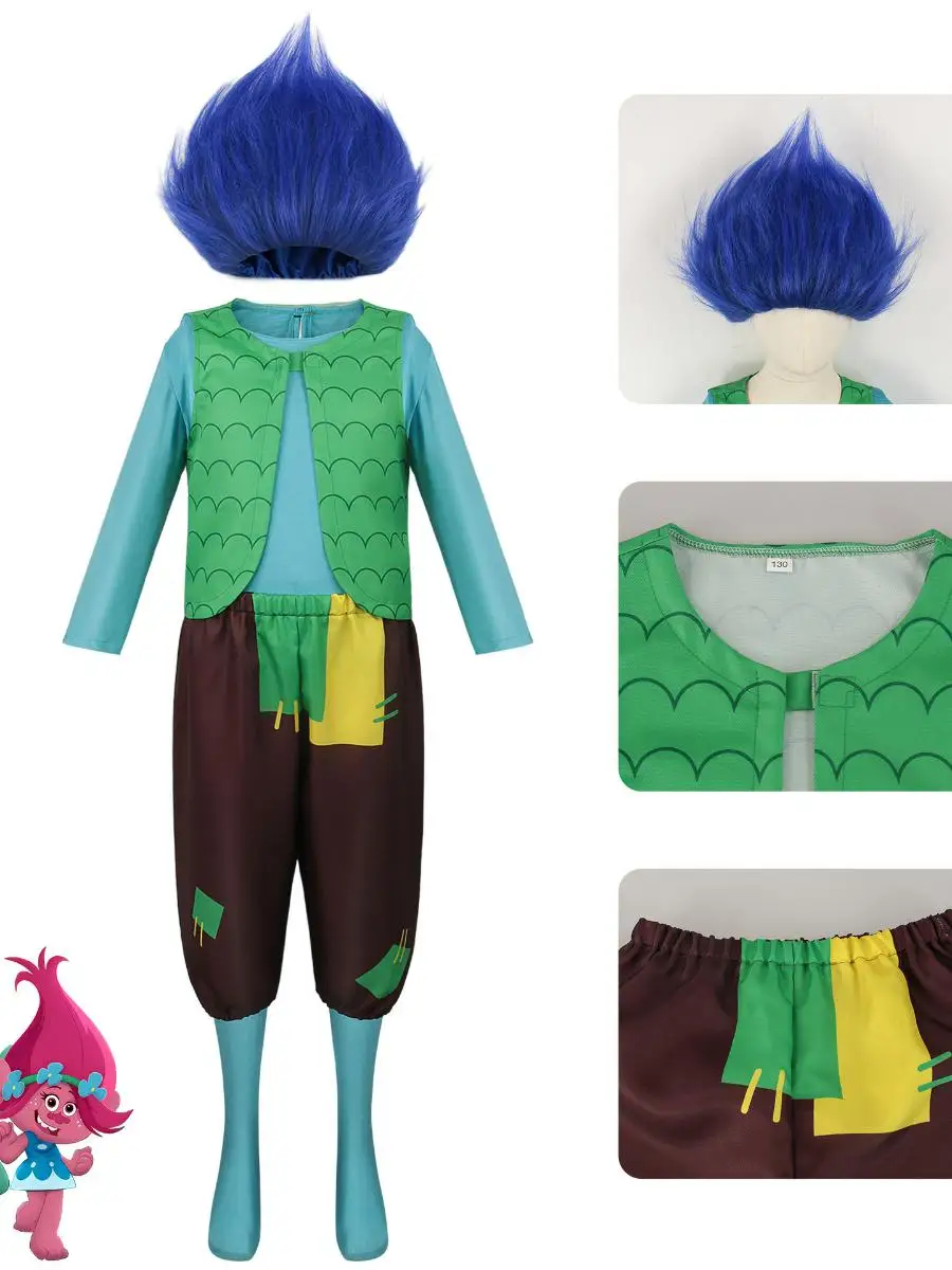 New Magic Hair Elf Costume Anime Bobo Dr Performance Stage loween Costume Women's Traditional Clothing Ethnic Stage Wear
