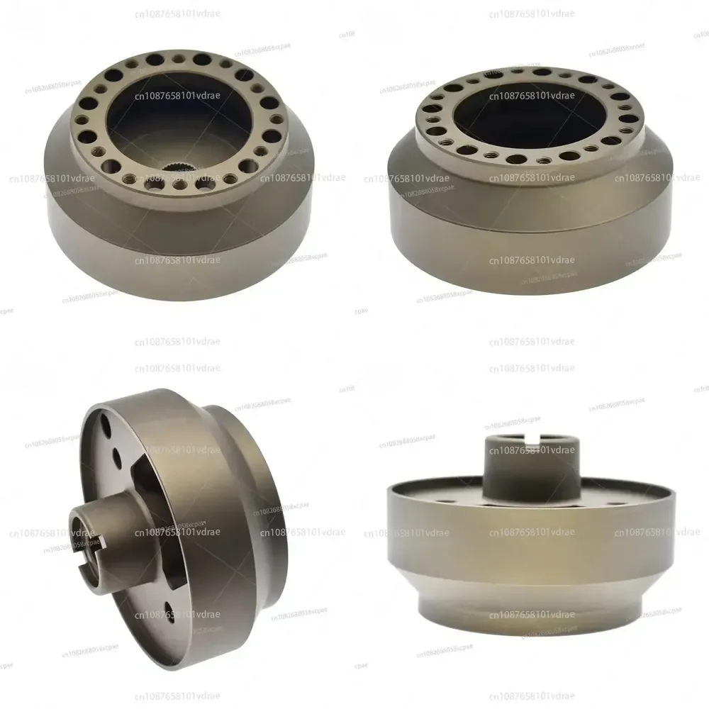 Aluminum Alloy Steering Wheel Hub Adapter Kit Compatible with FA1, FB2, GD3, GE6, GE8, and RC3