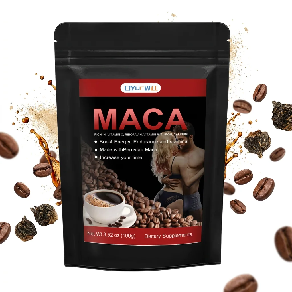 Peruvian Maca Root Dietary Supplement – with Vitamin C/B2/B12 & Calcium, Energy & Focus & Cognitive Clarity & Mood Support​