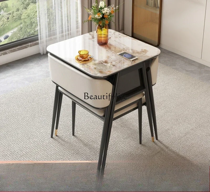 

3Home Light Luxury Modern Tea Table Living Room Leisure New Living Room Combination Side Table