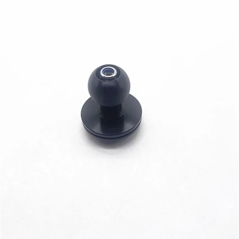 Motorcycle Handlebar Clamp Base 20mm Ball Track Base with T-Bolt Attachment for RAM Mount for Gopro