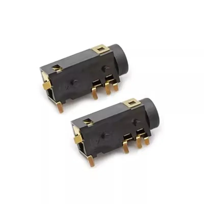 5pcs/lot 3.5 Headphone socket PJ-31060 Dual positioning column 3.5 Audio and Video socket Patch Headphone motherboard