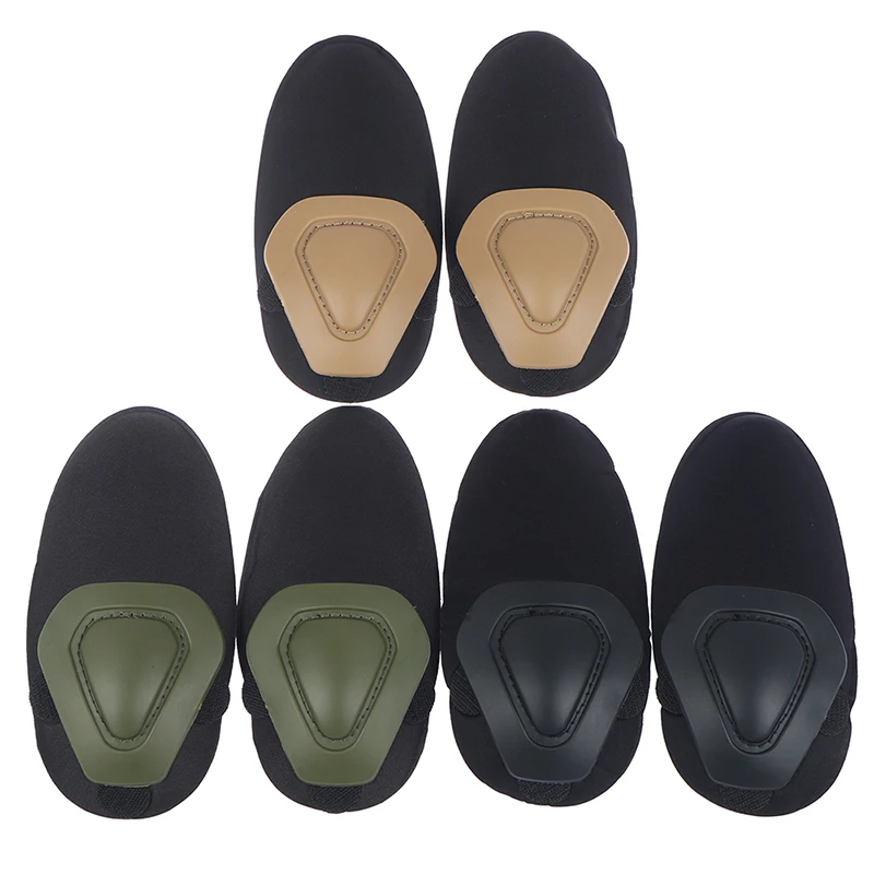 1Pair Tactical Frog Suit Knee Pads & Elbow Support Paintball Airsoft Kneepad Interpolated Knee Protector Set