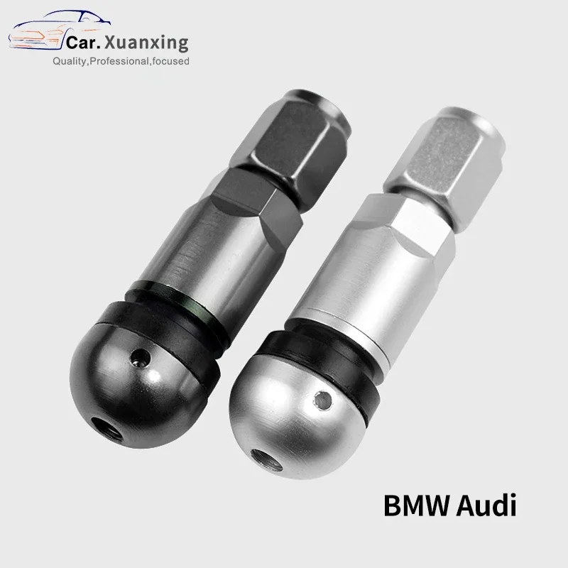 Zawory opon TPMS-16 do BMW Audi Trzpień zaworu samochodowego ze stopu aluminium Zestaw czujników opon Czujnik ciśnienia w oponach Zawory zamienne