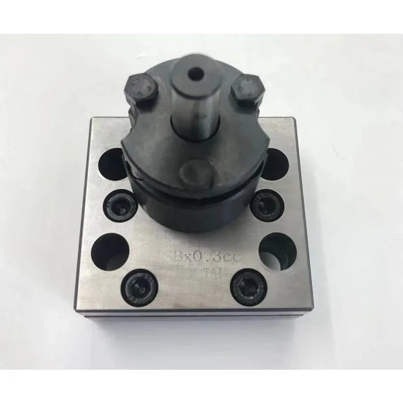 Melt Gear Metering Pump for Polyester Staple Fiber Extruder JSB1*0.3CC