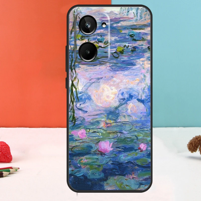 حافظة لوحة فنية لهاتف Realme ، Realme GT Neo 5 ، GT3 ، GT5 9 ، 10 ، 11 ، 12 Pro Plus ، C25s ، C21Y ، C30 ، C31 ، C33 ، C35 ، C51 ، c53 ، C55 #2