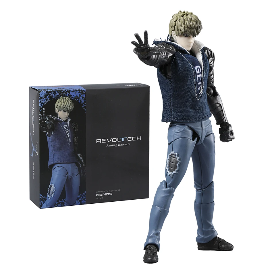 Коллекционная фигурка Revoltech Amazing Yamaguchi GENOS из ПВХ, аниме-фигурка, модель-кукла