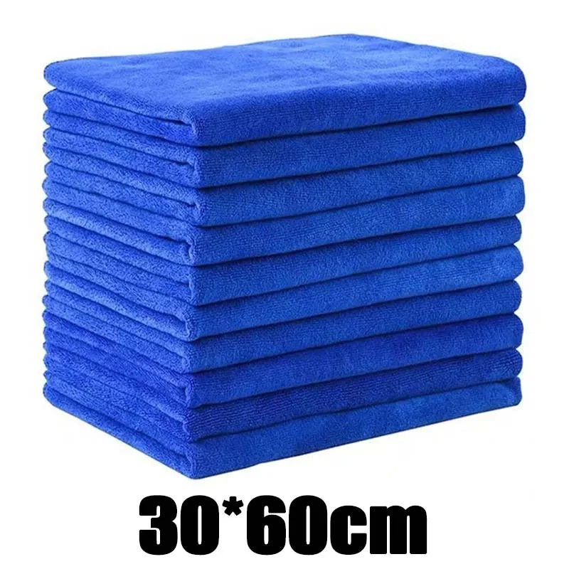 TILONDEX 1-8pcs Microfiber Car Cleaning Towel, Automobile Car Wash Supplies, Car Care Cloth, Detailing Car Wash Towel