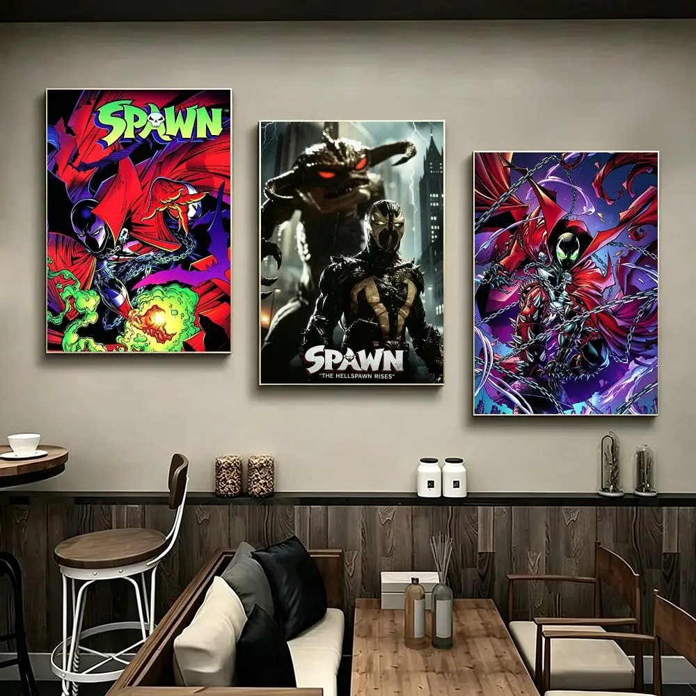 Comic Spawn Poster Poster HD Printing Modern Minimalist Style Wall Art Home Decor For Office Bedroom Gift