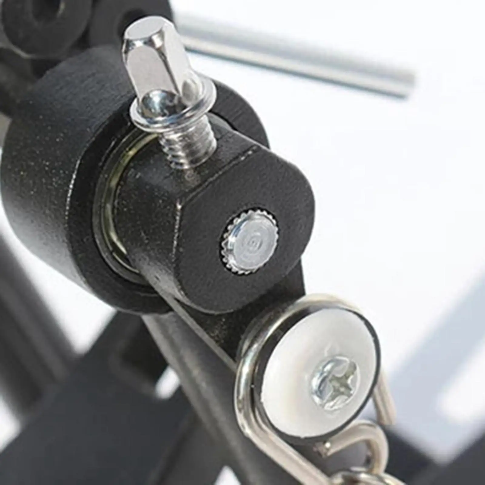 

Percussion Bass Drum Pedal Alloy Steel Felt Beater Adjustable Replacement Accessory for Electronic Drum and Drum Kit