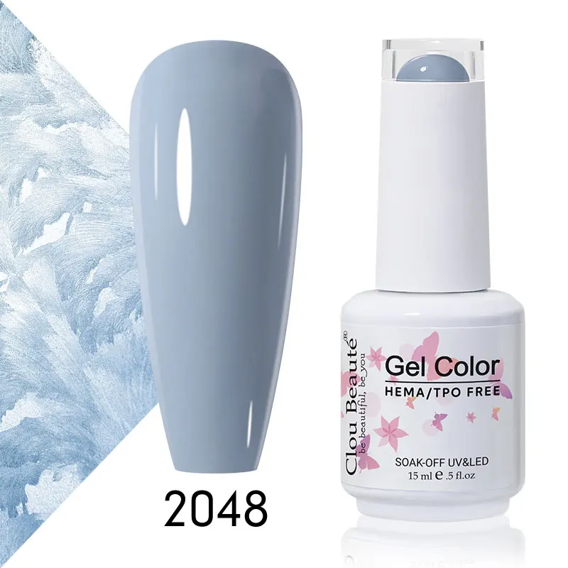Clou Beaute 56 Kleuren Gel Nagellak Pastal Roze Groen Lavendel UV Nagelgel Losweken UV Vernis Macaron Gel Verf 15 ml Nail Art