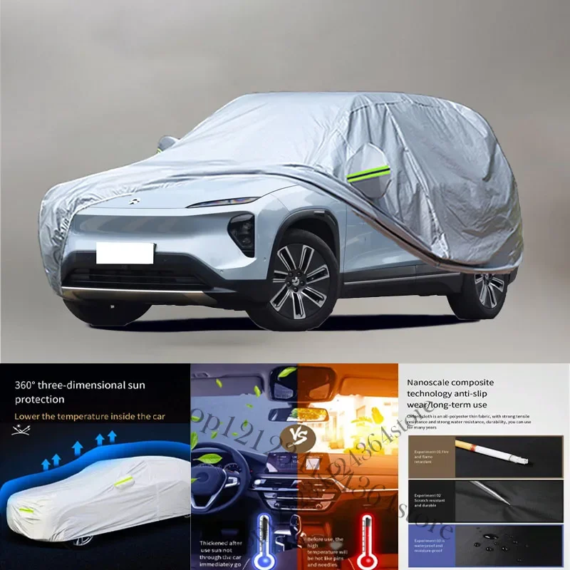 

For NIO ES7 Auto Anti snow Anti dust Anti-uv Anti peeling paint And Anti Rainwater 210t car cover Car cover Protection